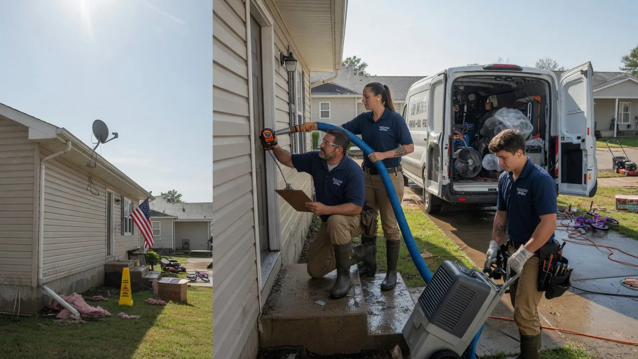 Ceiling Water Damage Restoration in Windsor, WI near me